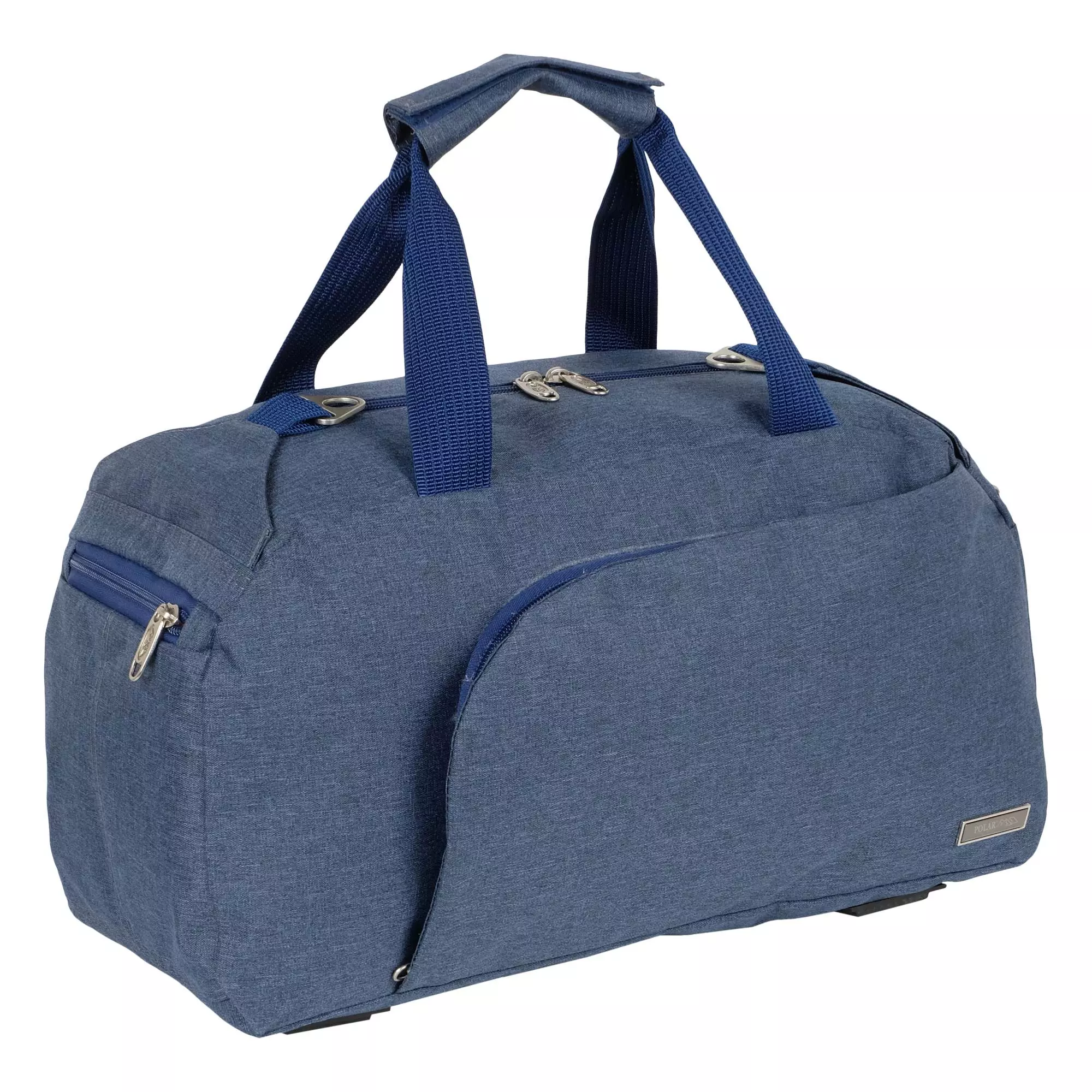 Спортивная сумка П7072 Жаккард синий для фитнеса