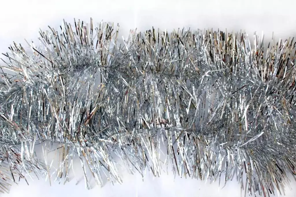 Мишура 9х180 см MY-163-9/1 серебро