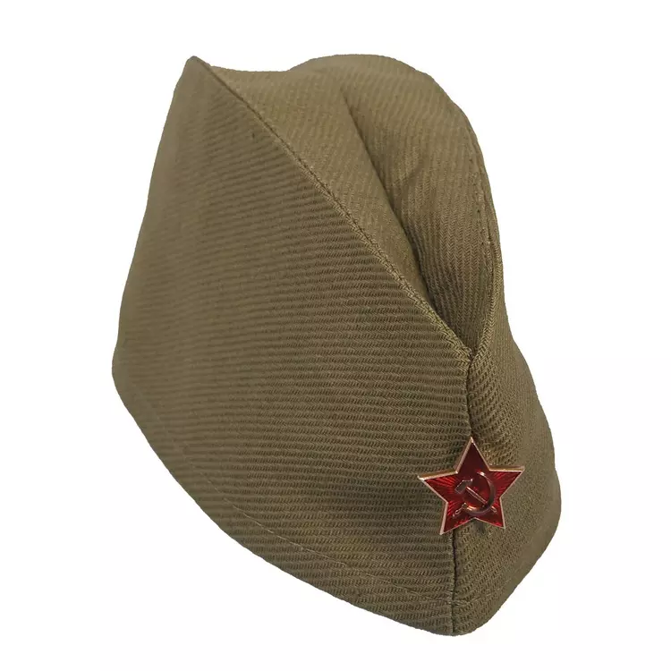 Пилотка военная со звездой текстиль р-р 54 1501-6620