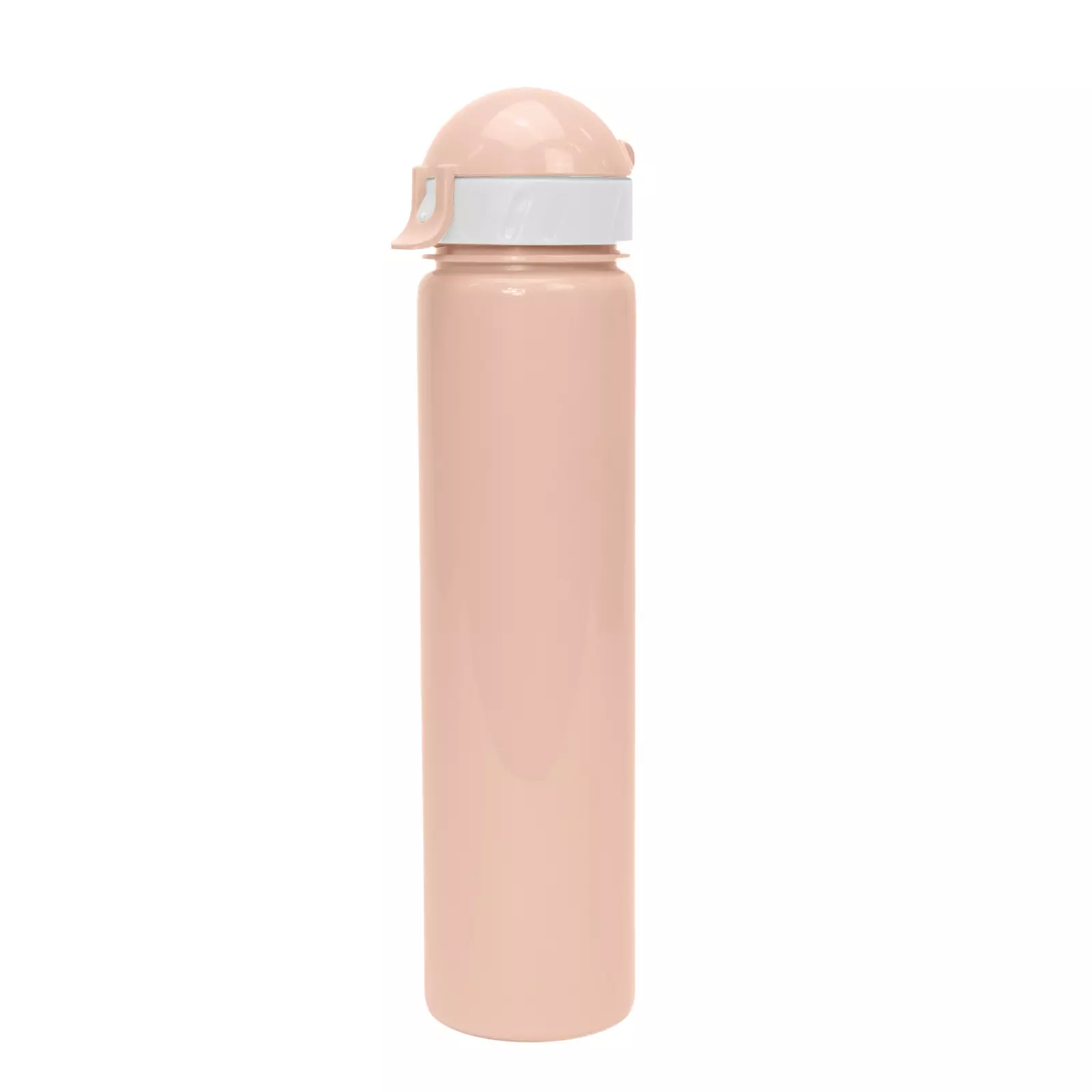 Бутылка для воды с трубочкой и шнурком 500 мл &quot;LIFESTYLE&quot;, straight, розовый КК0037