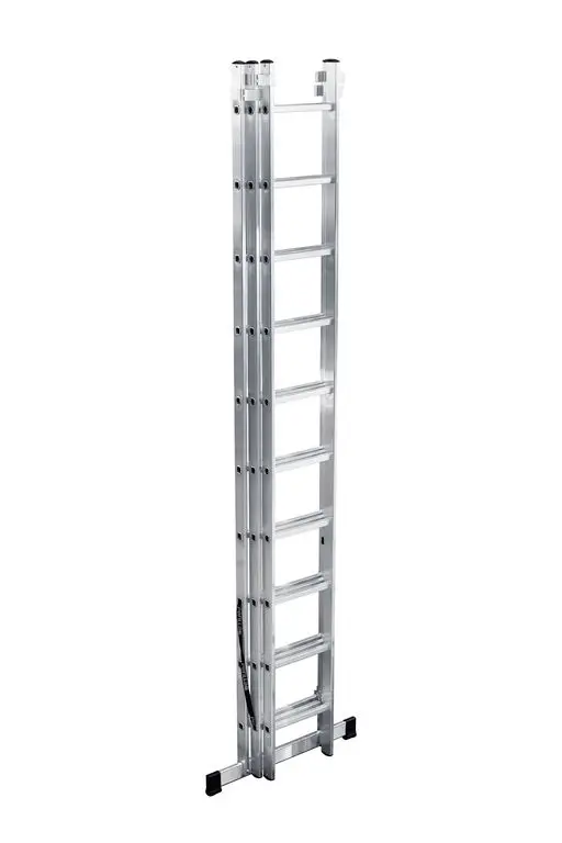 Лестница алюминиевая трехсекционная Perilla 3х10