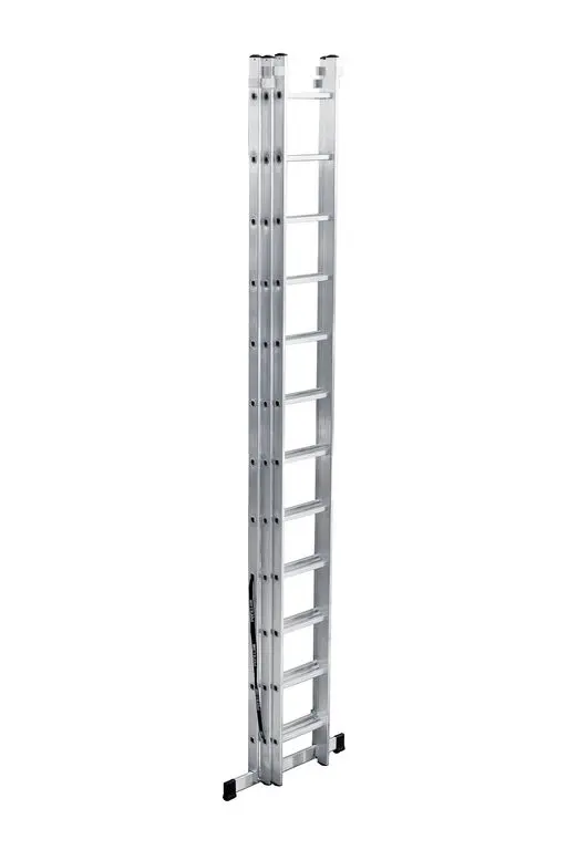 Лестница алюминиевая трехсекционная Perilla 3х12