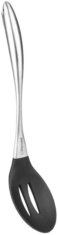 Ложка поворская силикон, ручка нержавеющая сталь, Schick Rondel, RD-637