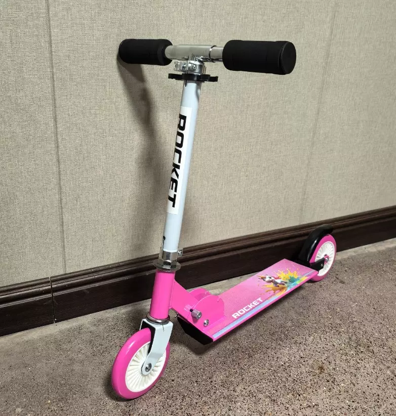 Самокат Rocket R0221 розовый