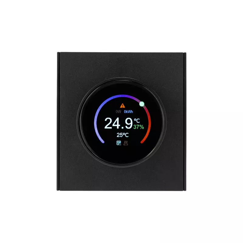 Терморегулятор встраиваемый Wi-Fi антрацит Kranz Miele Strong KR-78-0728-5