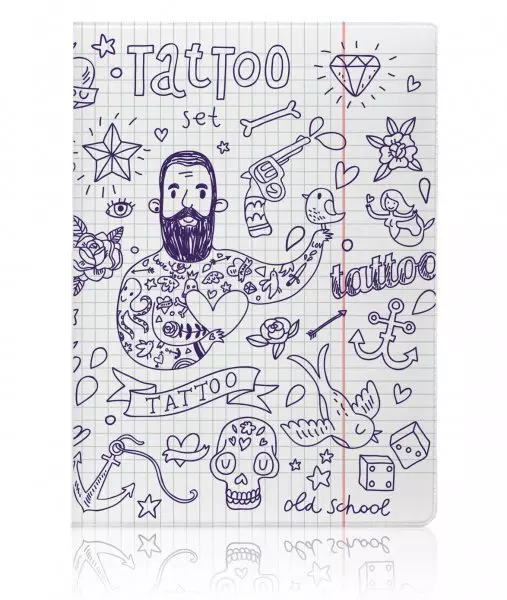 Обложка для паспорта MIUSLI TATTOO
