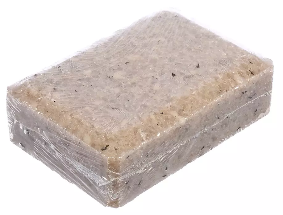 Соляной брикет с травами Чабрец, 1300 г, для бани и сауны Банные штучки