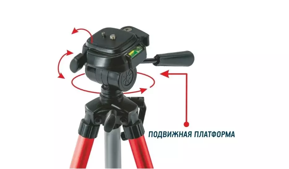 Штатив CONDTROL H130 с элевационной головкой 5/8 (1/4)2-17-032