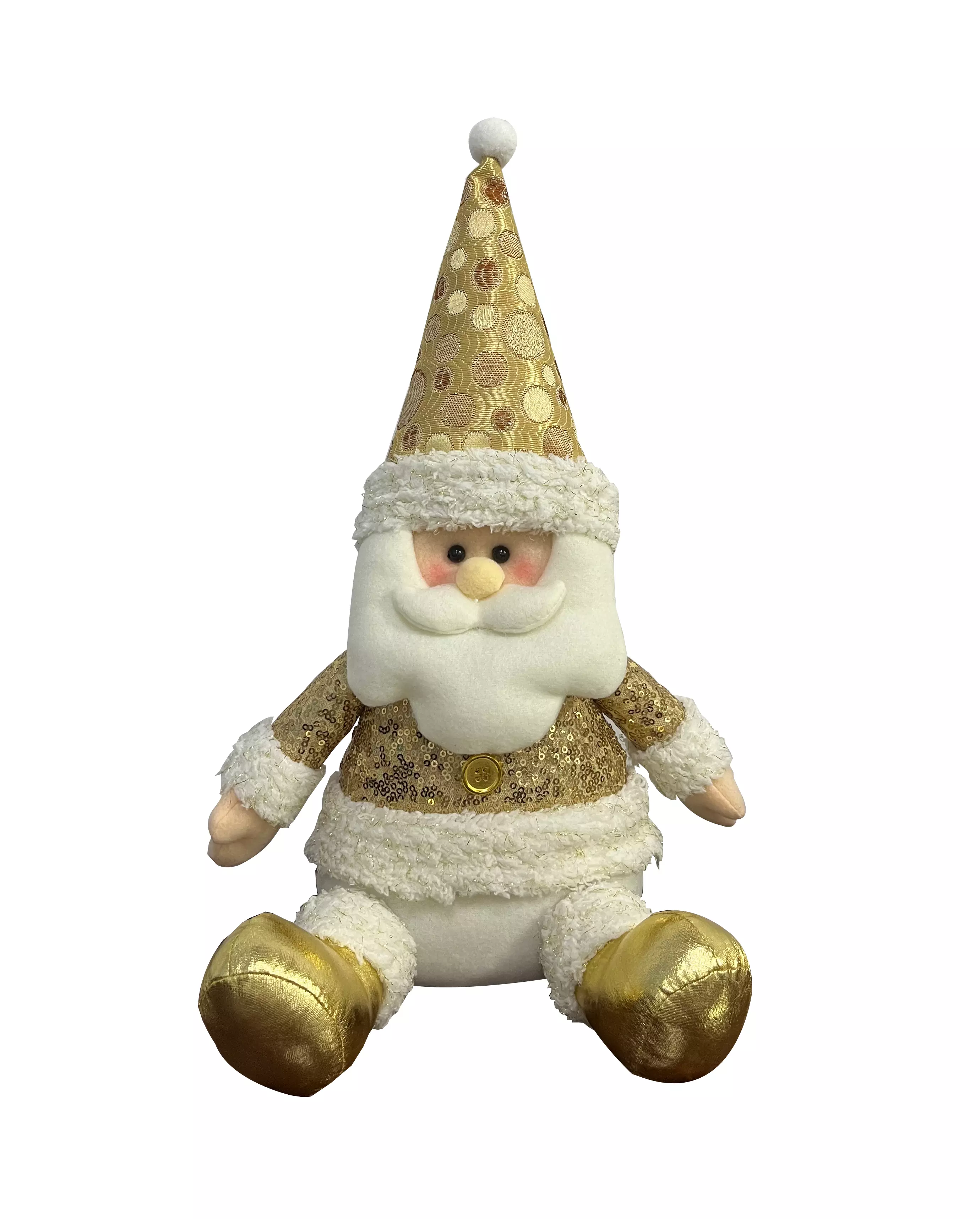 Игрушка декоративная Санта-Клаус, мягконабивная (полиэстер) / 18,5x25,5x40см 92334