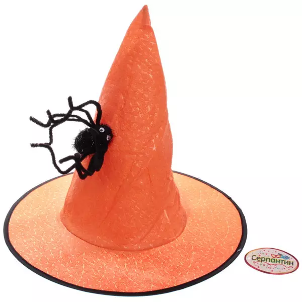 Шляпа карнавальная Злой паук микс 776-435