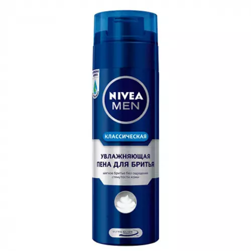 Пена для бритья Nivea Men Увлажняющая Защита и Уход 200мл