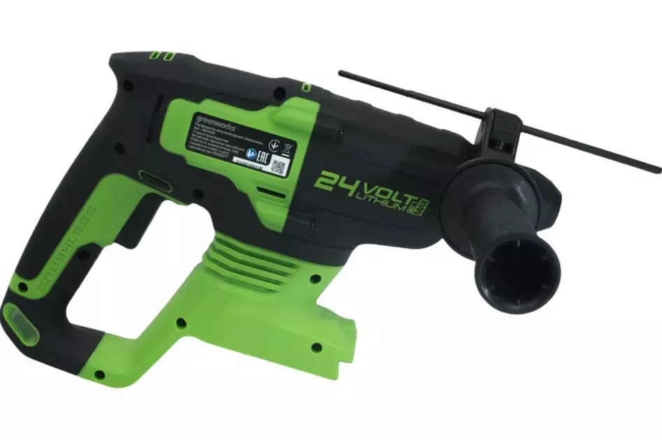 Перфоратор аккумуляторный бесщеточный Greenworks GD24SDS2 3803007