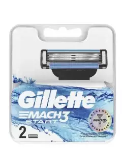Сменные кассеты Gillette Mach3 Start для бритья 2 шт
