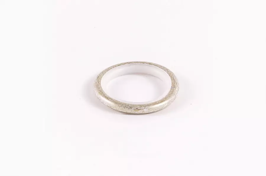 Кольцо Карниза d 16 мм слоновая кость/золото (10 шт)
