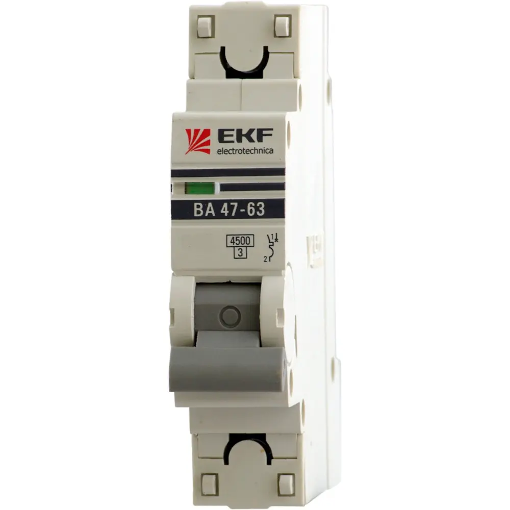 Автоматический выключатель EKF PROxima mcb4763-1-20C-pro 1P C 20А 4,5кА ВА 47-63