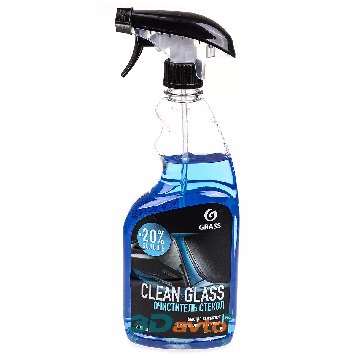 Очиститель стекол и зеркал GRASS Clean glass 600мл триггер, арт. 110393