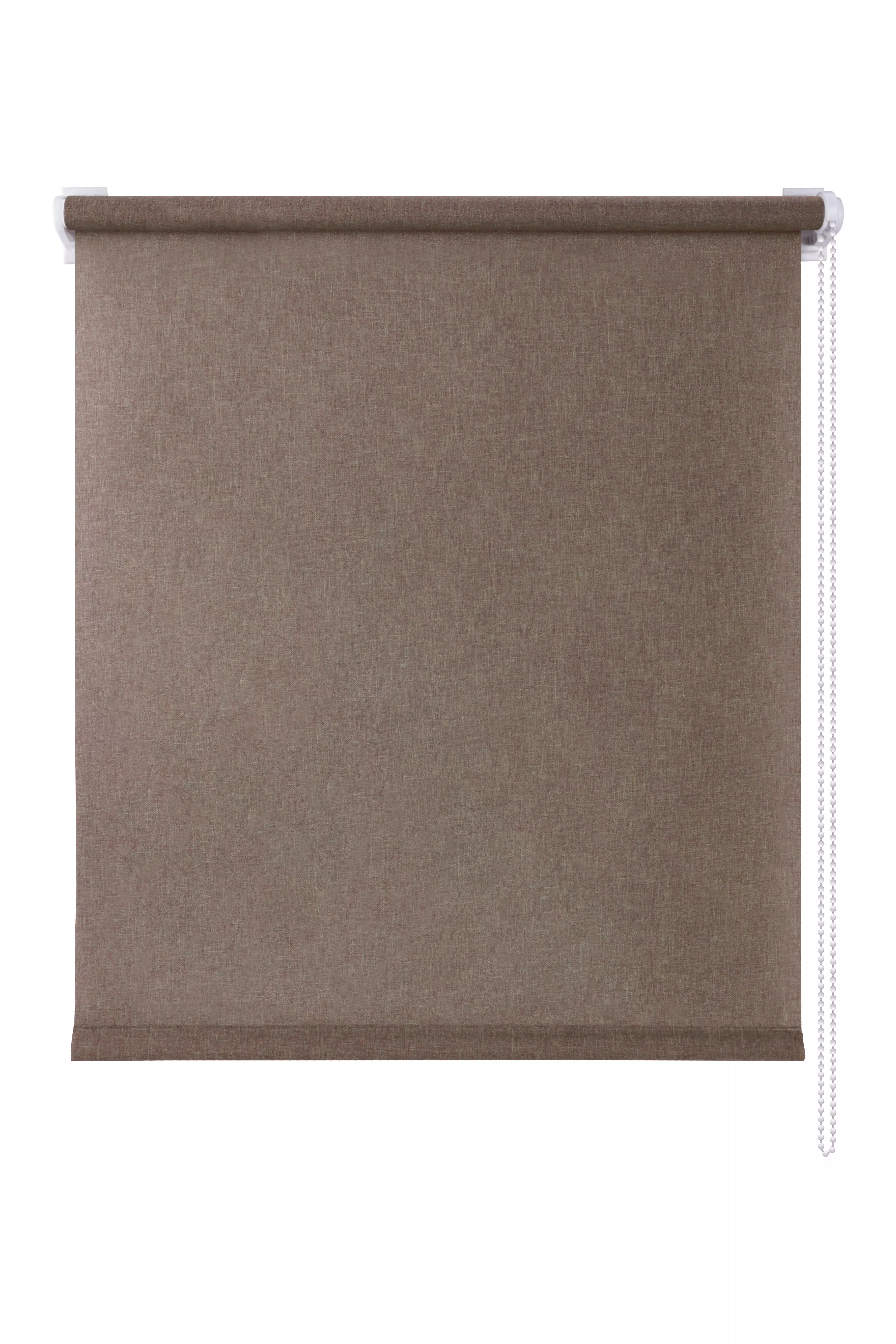 Рулонная штора лофт 55 (51)*160 см коричневый Магеллан