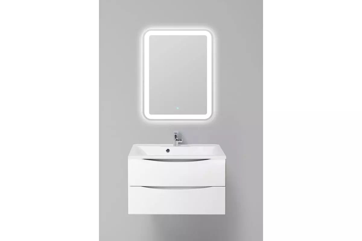 Тумба подвесная BelBagno MARINO-700-2C-SO-BL-P (Без Раковины! - продается отдельно)