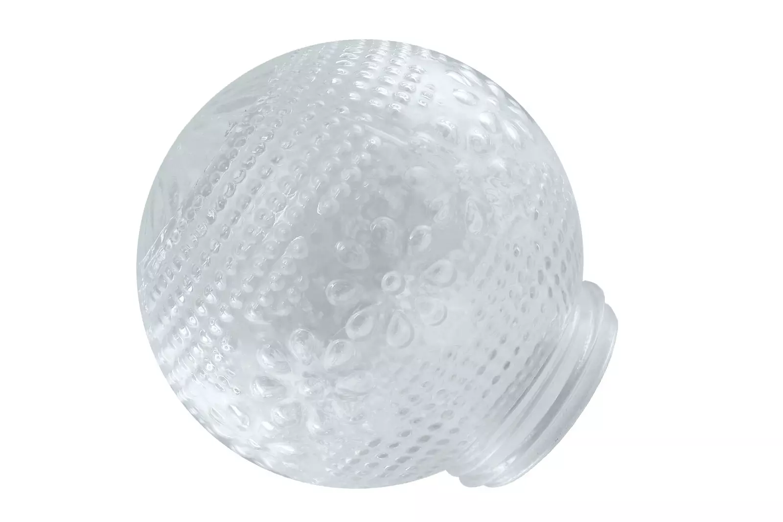 Рассеиватель шар-стекло (прозрачный) 62-010-А 85 Цветочек TDM SQ0321-0010