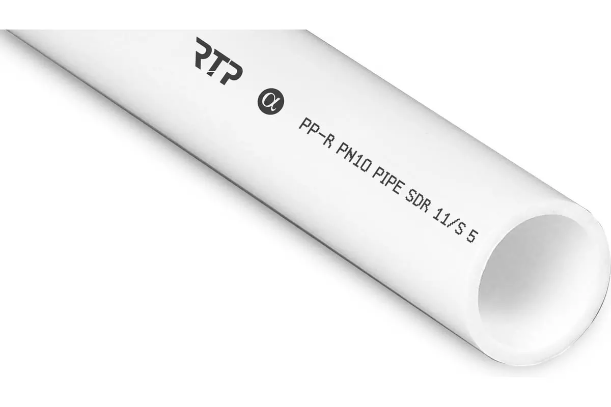 Полипропиленовая труба 20х1,9х2000 мм, ХВС, PN10, RTP 10279