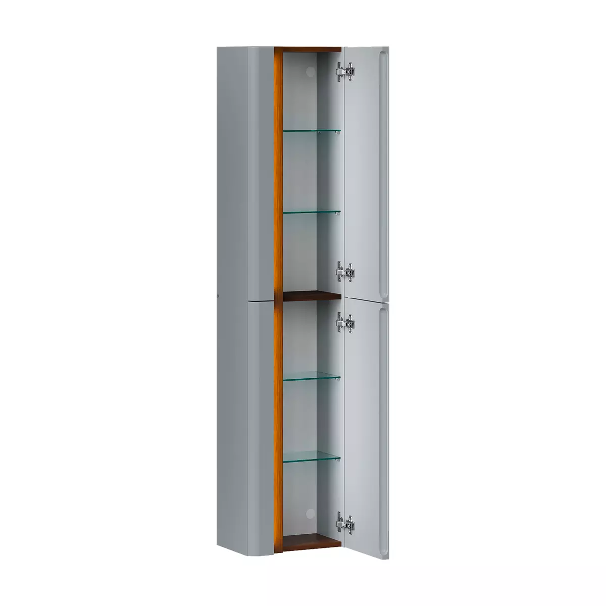 Шкаф-пенал подвесной 36х160 см EQUIL Elegante 36.R Мэйджик/Дуб голиано, ppELGNT36.R-24.26