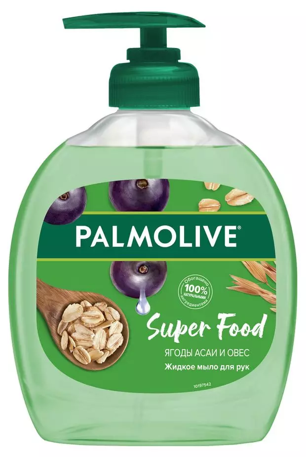 Мыло жидкое Palmolive Super Food Ягоды Асаи и Овес 300мл