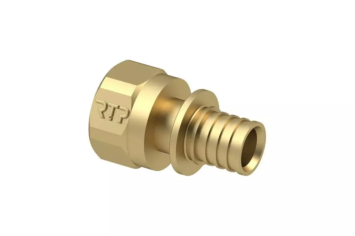 Переходник аксиальный 25х1/2&quot; ВР, латунь, RTP 34776