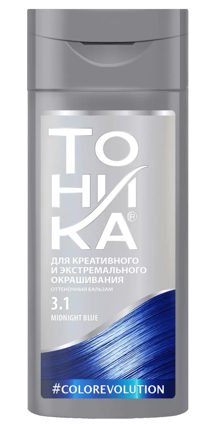 Оттеночный бальзам для волос Тоника 3.1, мidnight blue, 150 гр