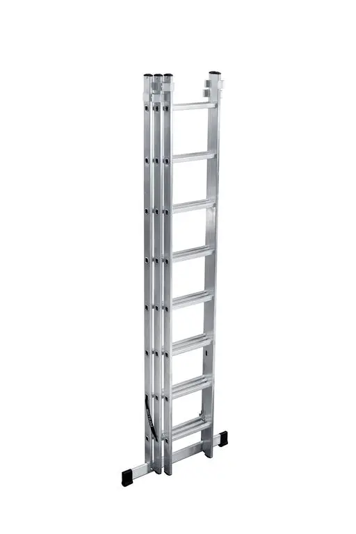 Лестница алюминиевая трехсекционная Perilla 3х8