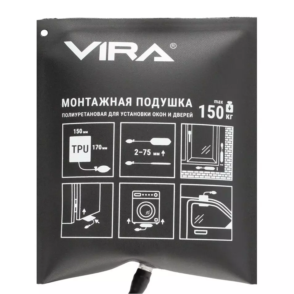 Подушка монтажная для установки окон и дверей VIRA 820149 пневмоклин