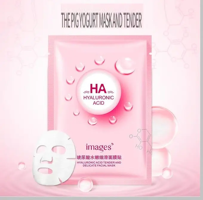 Маска для лица разглаживающая с гиалуроновой кислотой и родиолой розовой Images (61717)
