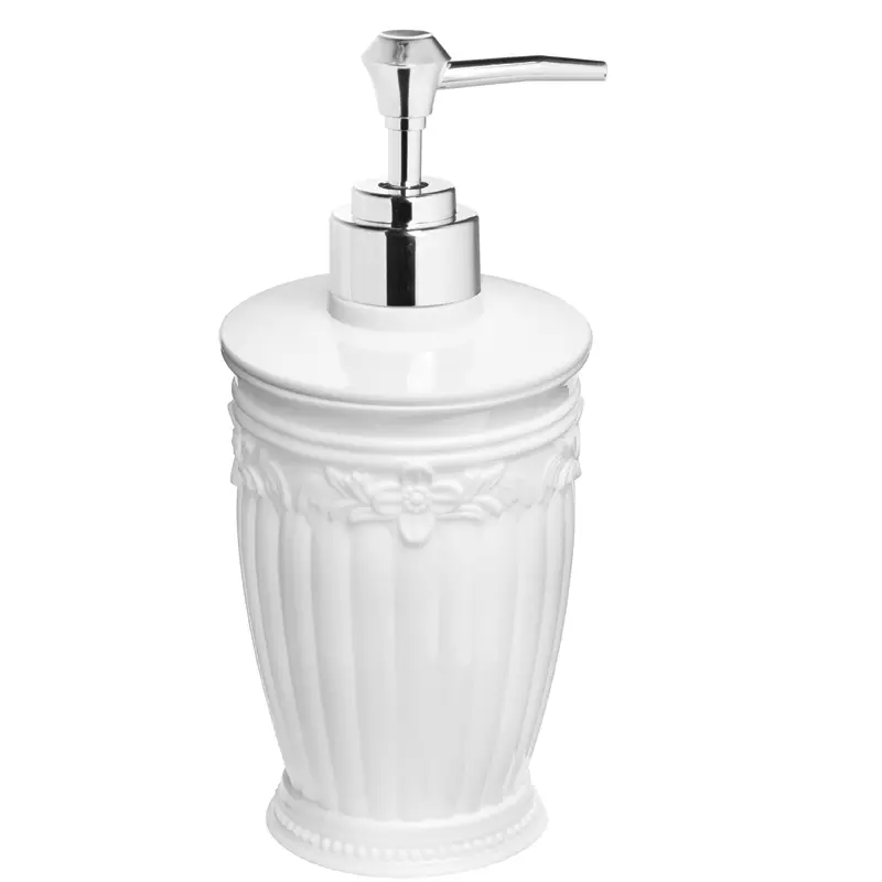 Дозатор для жидкого мыла настольный Elegance, белый FS-41W