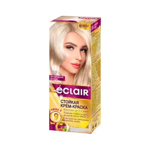 Краска для волос ЕCLAIR с маслом OMEGA 9 11.0 Скандиновский блондин