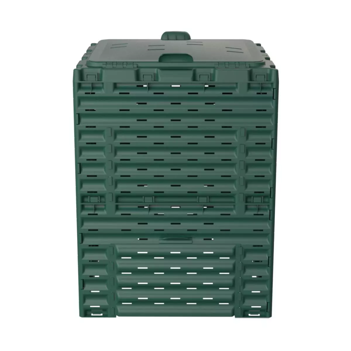 Компостер садовый 300 л Piteco с крышкой, зеленый K2130