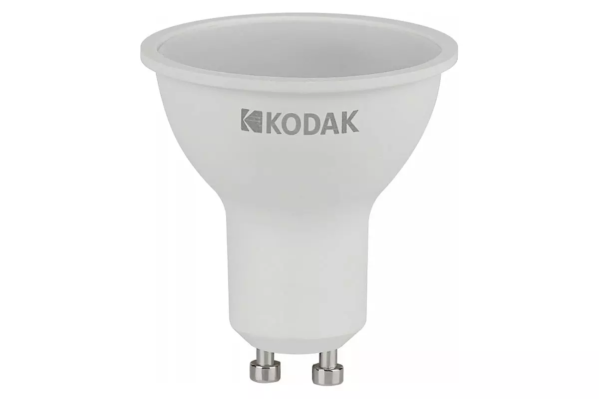 Светодиодная лампа GU10 220В 11Вт 3000К MR16 теплый свет KODAK Б0057647