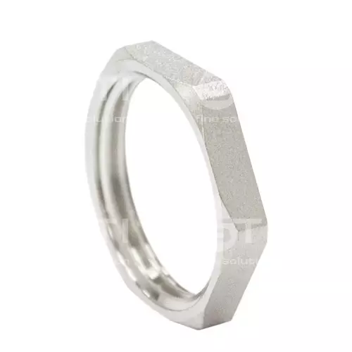 Контргайка 1/2" никель, STI