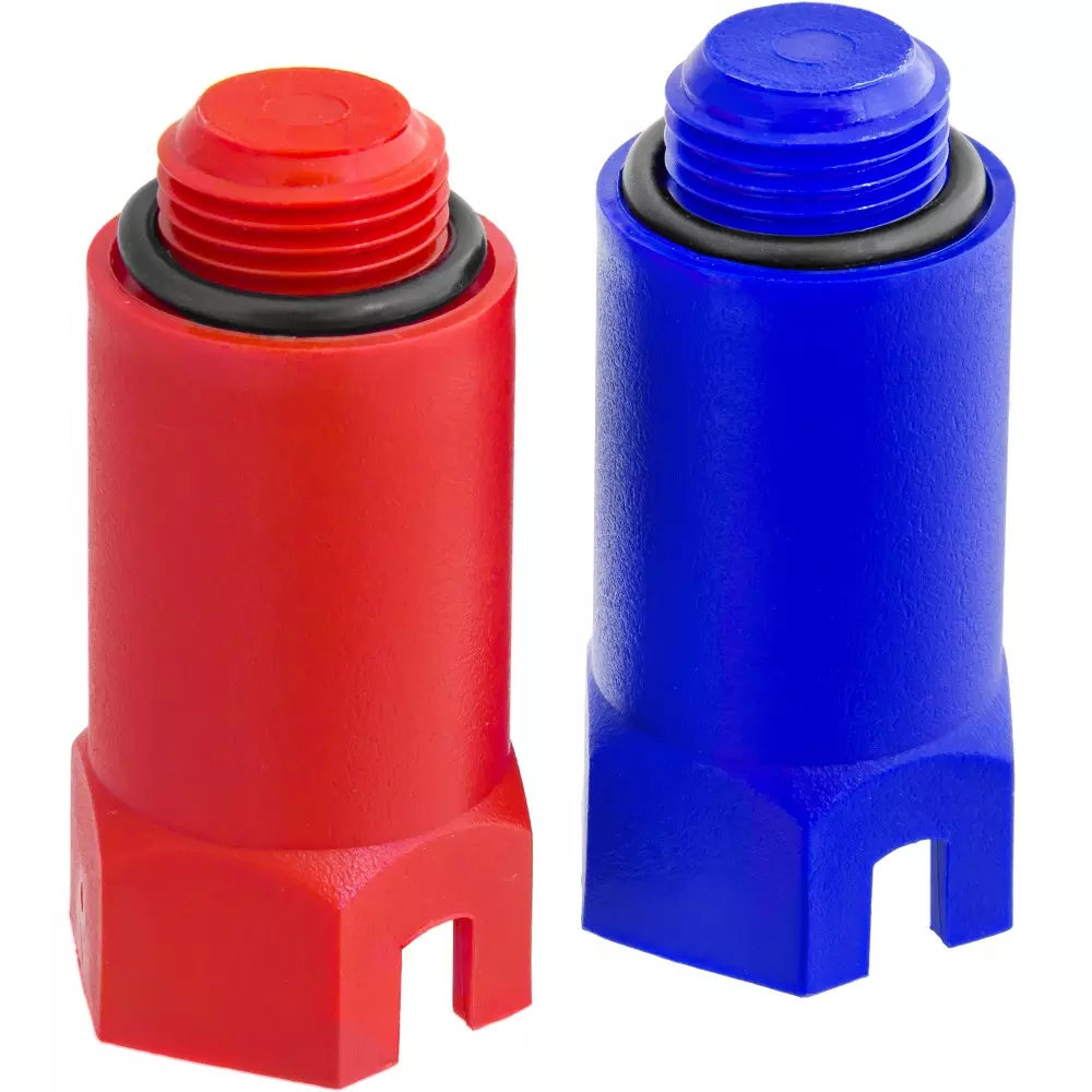 Комплект заглушек монтажных 1/2&quot; (красная и синяя), MP-У ИС.131223