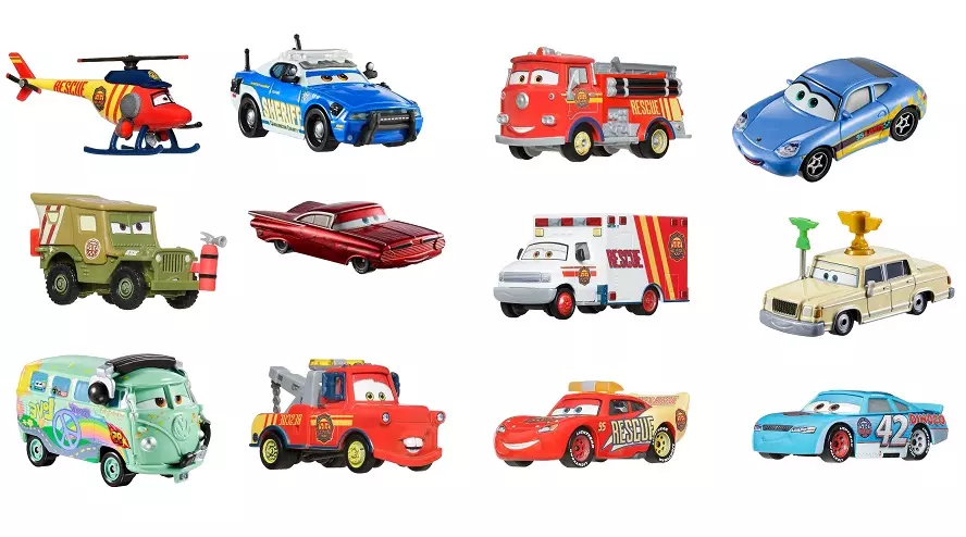 Модель машинки металл "Тачки" литые, 1:55, в ассортименте CARS DXV29