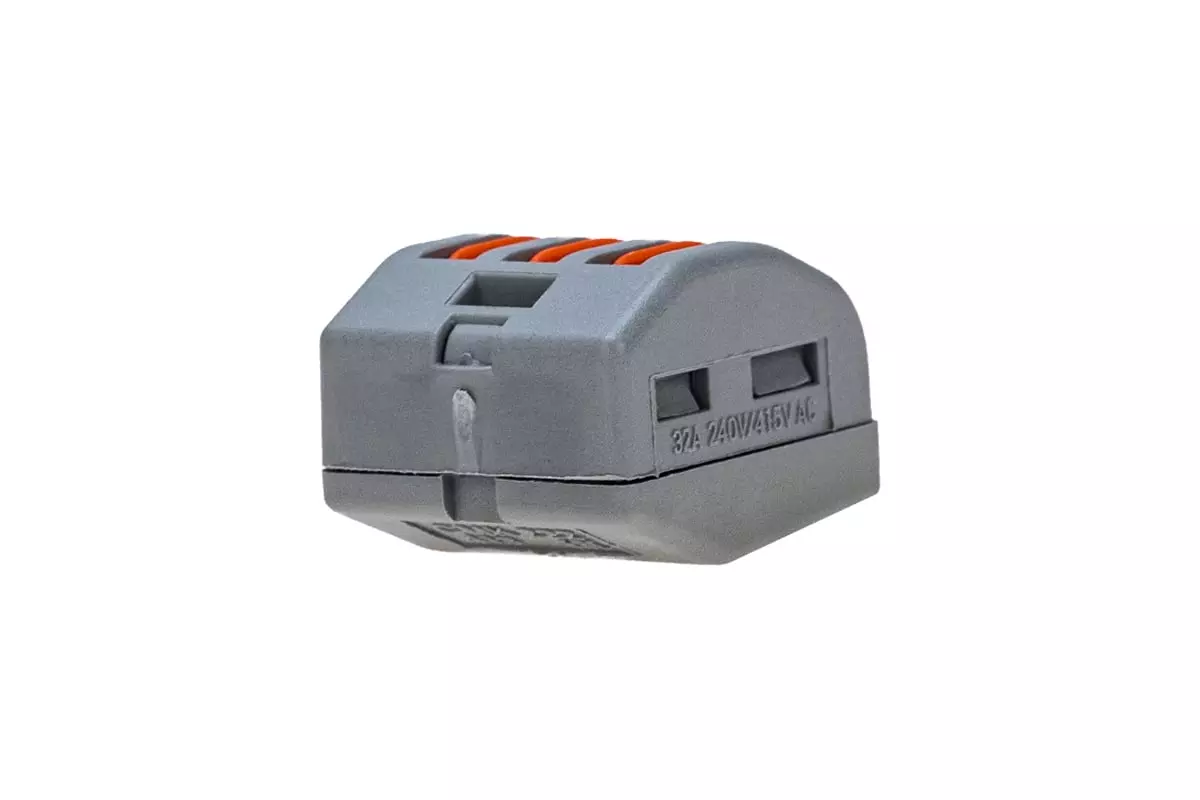 Клеммы соединительные с рычажком на 3 провода 4мм2 10шт REXANT 06-0201-B10