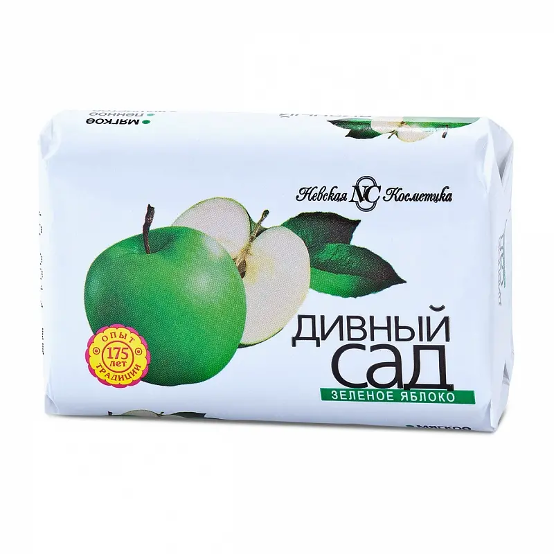 Мыло Невская косметика Дивный сад Зеленое яблоко 90г