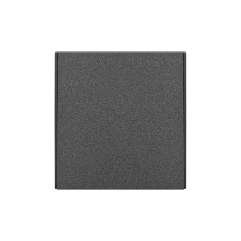 Выключатель встраиваемый 1-клавишный графит Kranz Miele Strong KR-78-0705-6