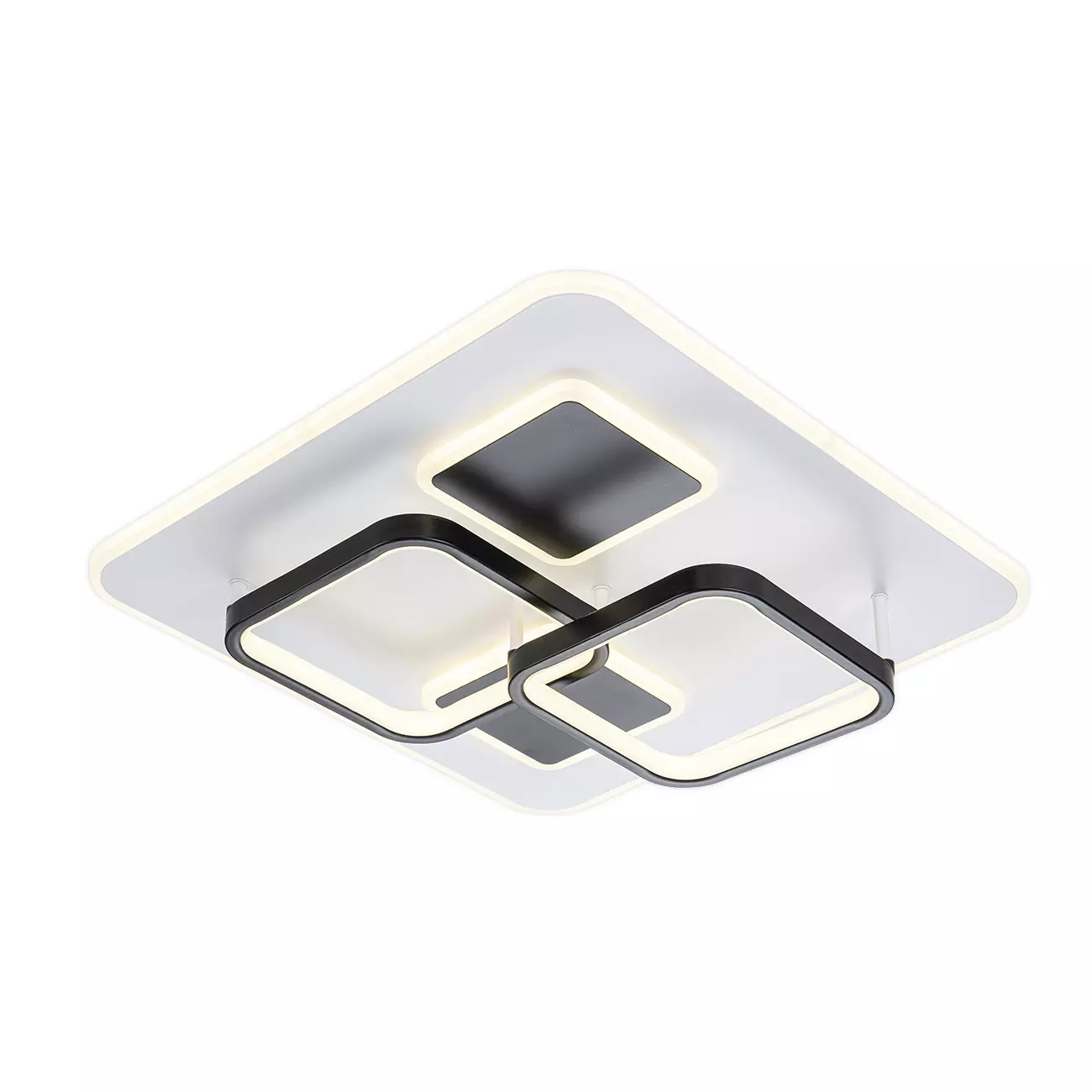 Люстра светодиодная 105Вт 3000-6000K пульт белый/черный Escada 10289/4