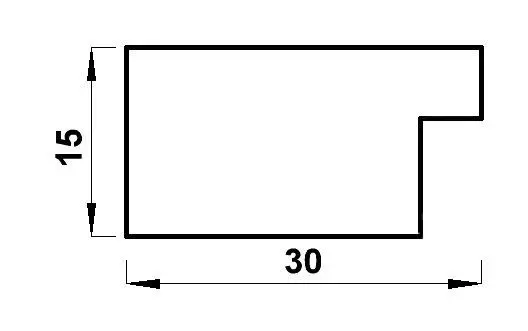 Фоторамка 40х50 золото 651611-16 Мирам