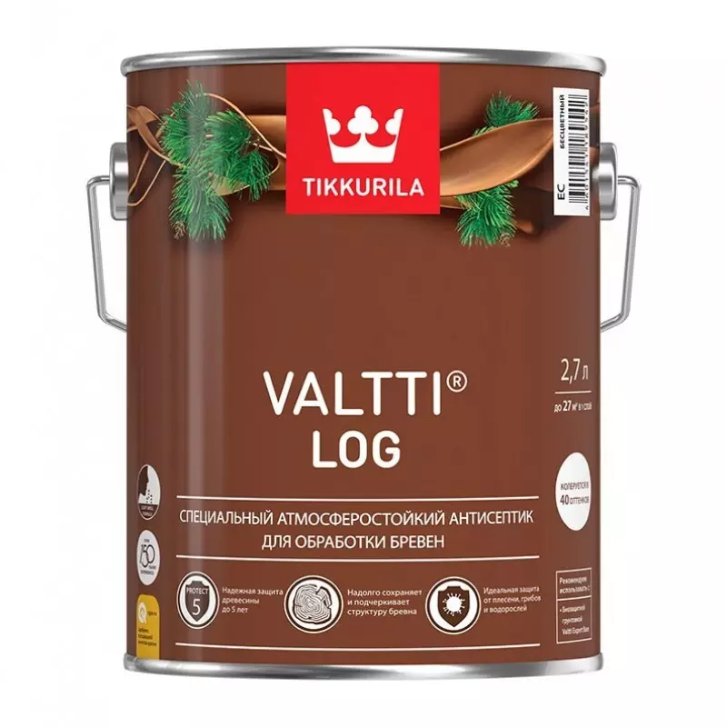 Антисептик VALTTI LOG EC 2,7 л