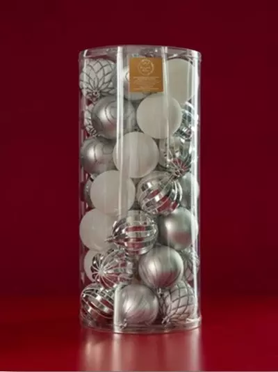 Елочные украшения пластик (35 шт) Волшебство на ветках VNVE-B19