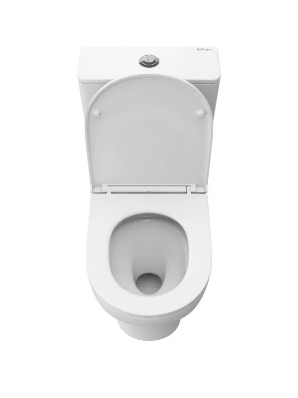 Унитаз BelBagno LOUNGE-TOR-2 BB2802CP/T-TOR/SC безободковый, смыв Торнадо, микролифт, быстросъем