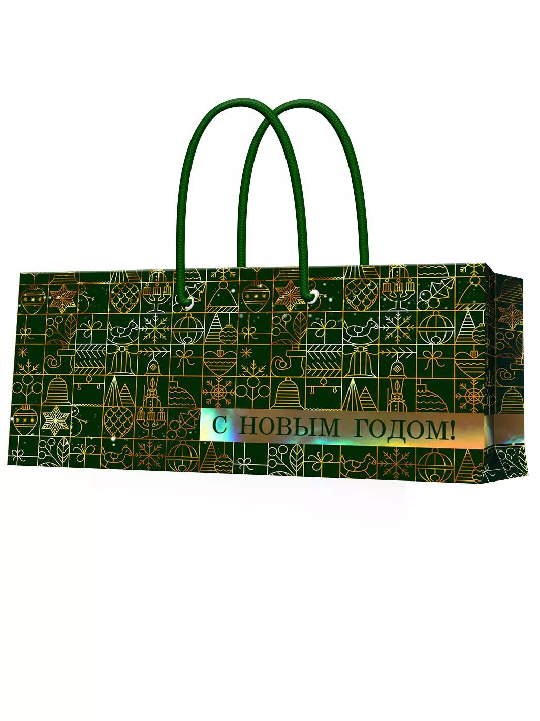 Подарочный пакет 36cм 36x12,7x8,4см 95678FE