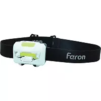 Фонарь налобный светодиодный Feron TH2300 3*AAA, 3W IP44