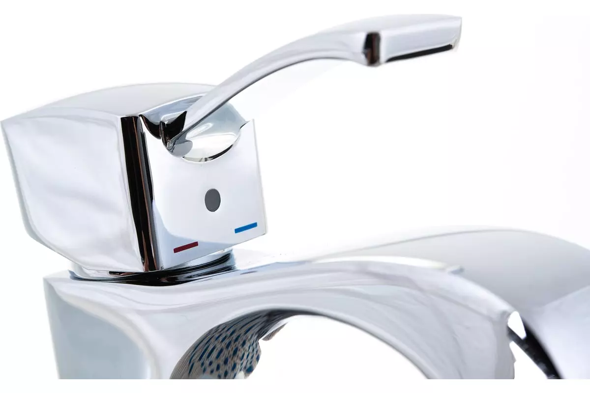 Смеситель для раковины, хром, D&K DA1472101, латунь