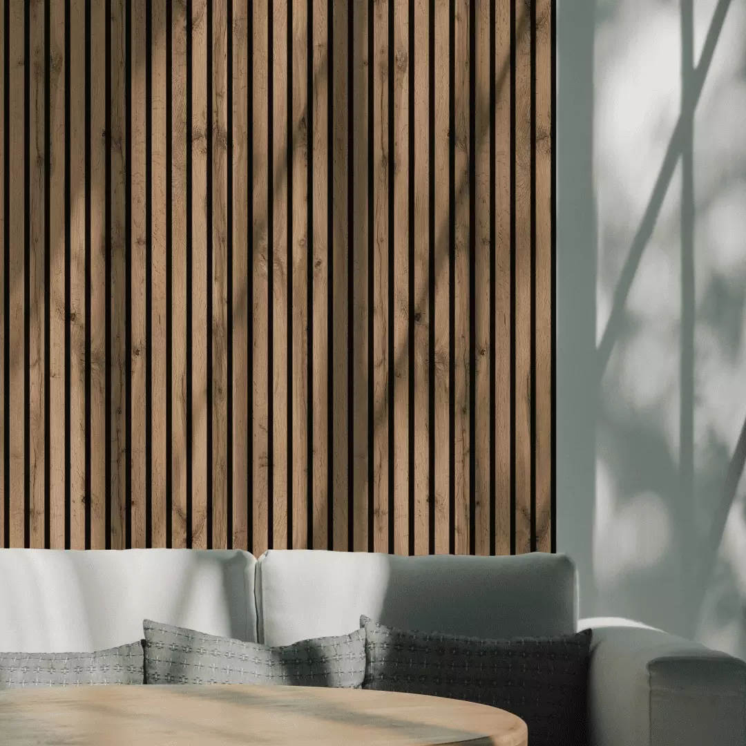 Панель акустическая Stella Комфорт Пекан 2780х600х9 мм